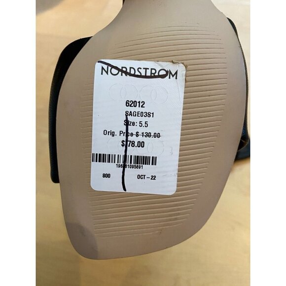 STEVE Madden BNWT "Saged" block heel slide sandals sz 5.5M NEW - Picture 8 of 8